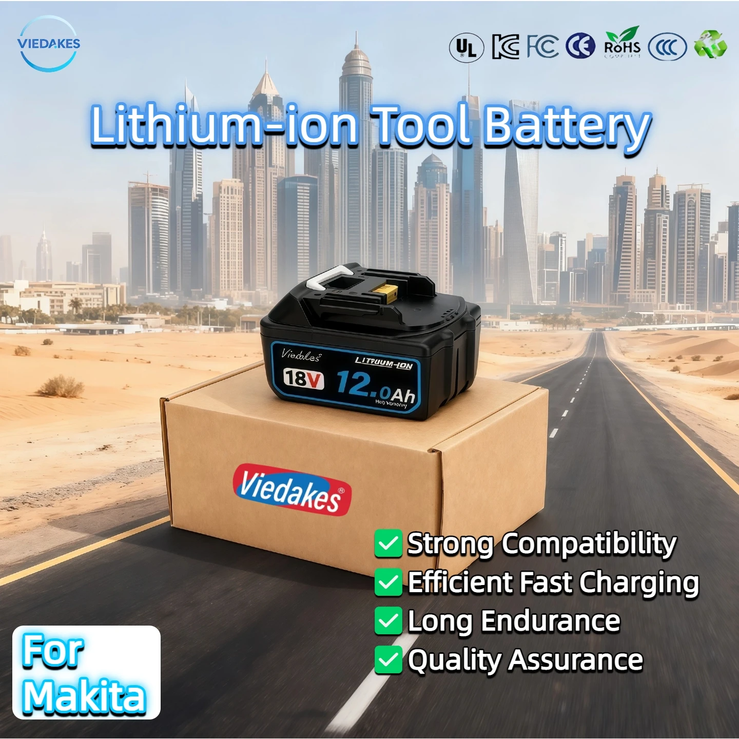 📨 Original pour makita bl1860b 18V 6Ah outils électriques batterie lithium-ion remplacement haute capacité pour makita 18V outil perceuse à main