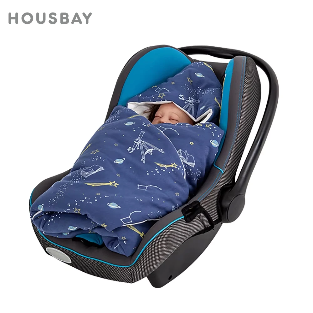 

Baby Carriage Cover Blanket Thickened For Warmth In Winter And Spring Washable And Durable For Stroller And Carriage Use