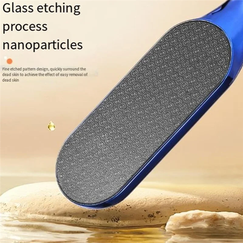 

B98A-Veins Grain, Veinsgrain,Beyond The Cream Foot File Nano Glass, средство для удаления зерна ног, педикюр для ног Veins Grain