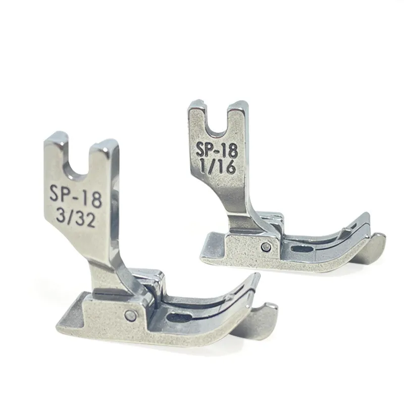 SP-18 Right / Left Side Edge Guide Presser Foot For Industrial Single Needle Sewing Machine Accessories Seam Walking Flat Car