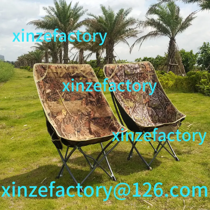

Customizable Portable folding moon chair