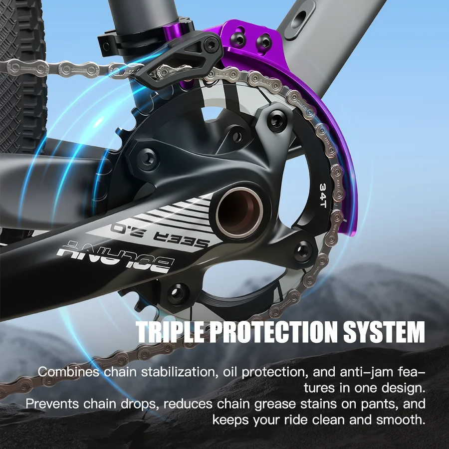 BOLANY Bike Chain Stabilizer 3 - огляд і ціна Chain Guide Iscg