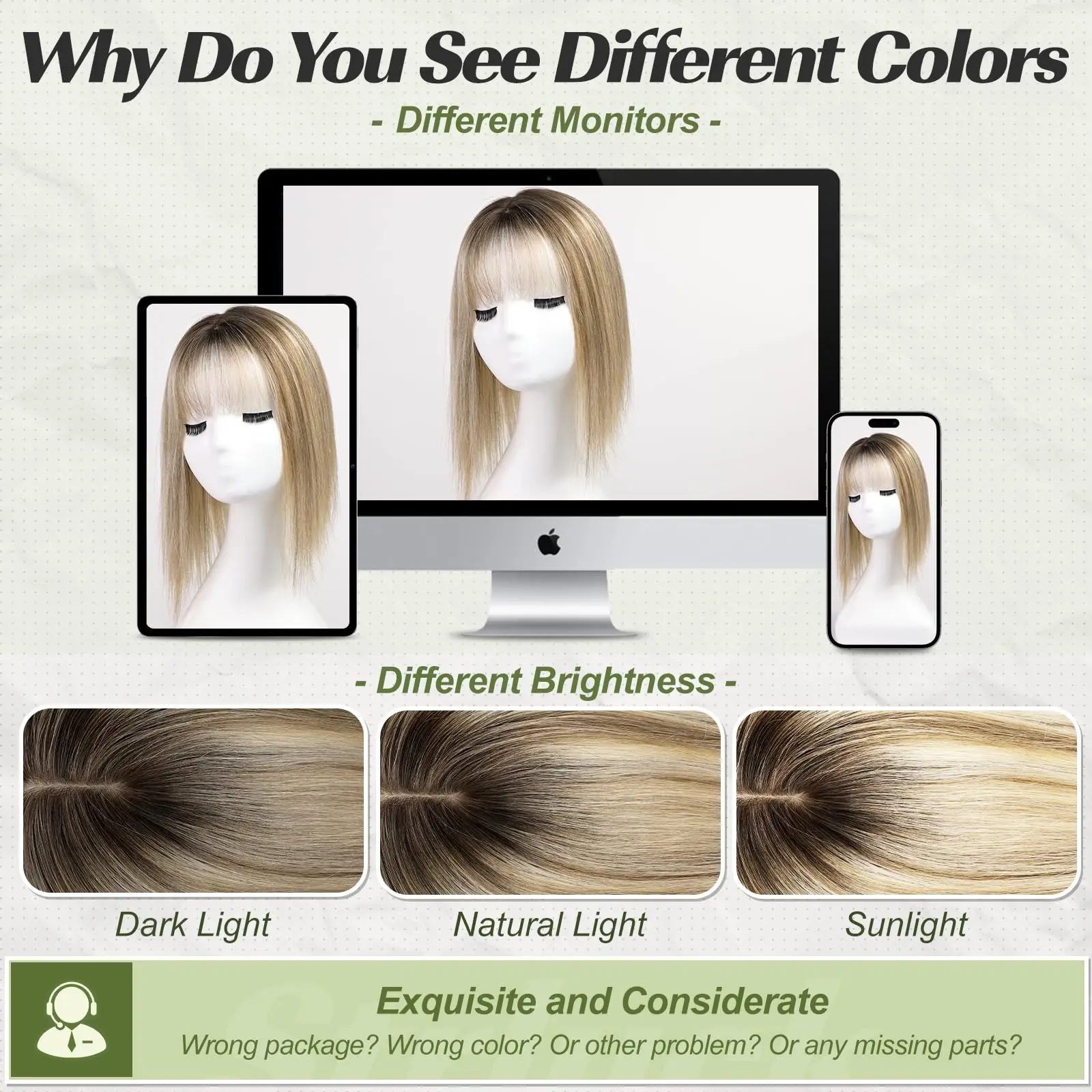 Brown Blonde Highlights Human Hair Toppers 5x5.5inch Silk Base Hair Pieces 14 inch Real Toppers with 3Clips for Women Hair Loss