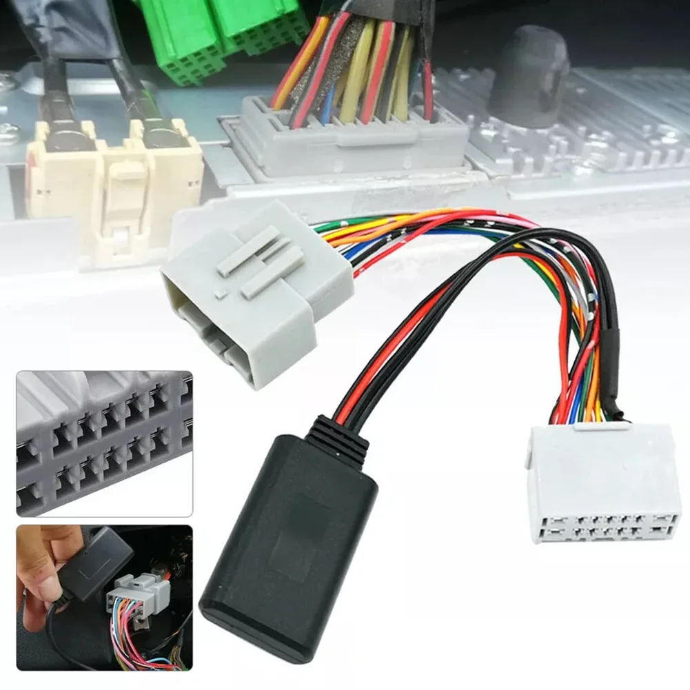Commuting In Car As Shown AUX Audio Receiver Effortless Connection Ideal For Road Trips Seamless Music Streaming