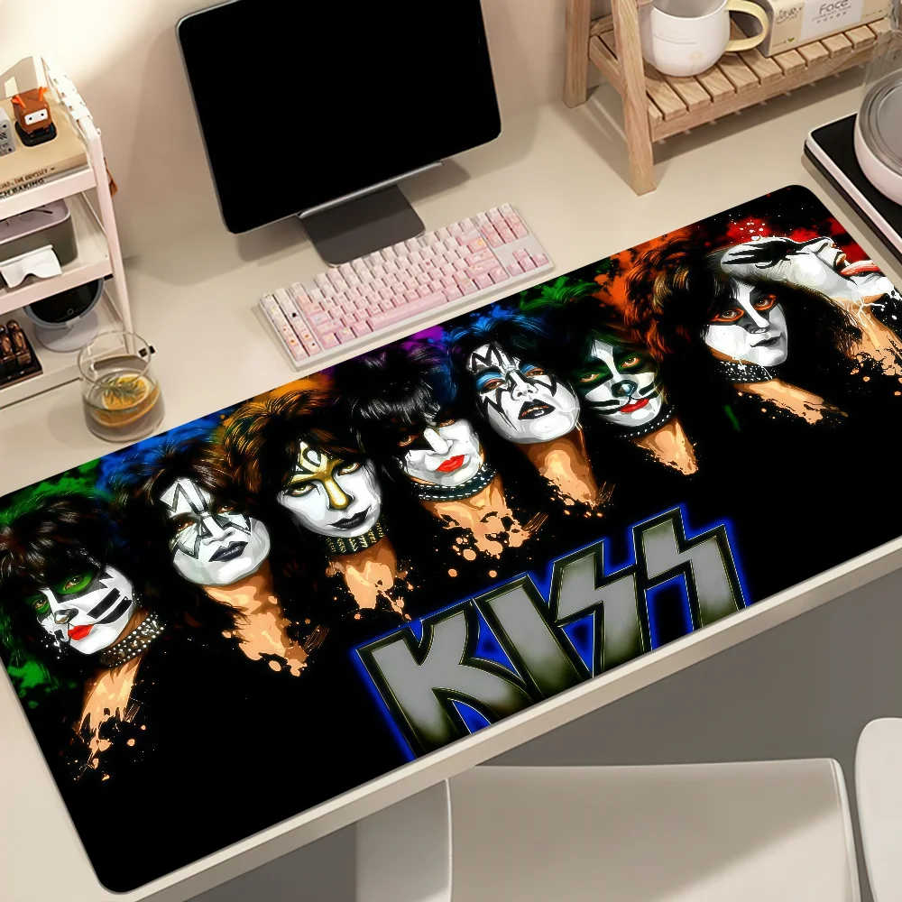 Rock Band K-Kiss Mouse Pad Non-slip Thickened MousePad Student Gaming Cushion Large Writing Lockedge Office