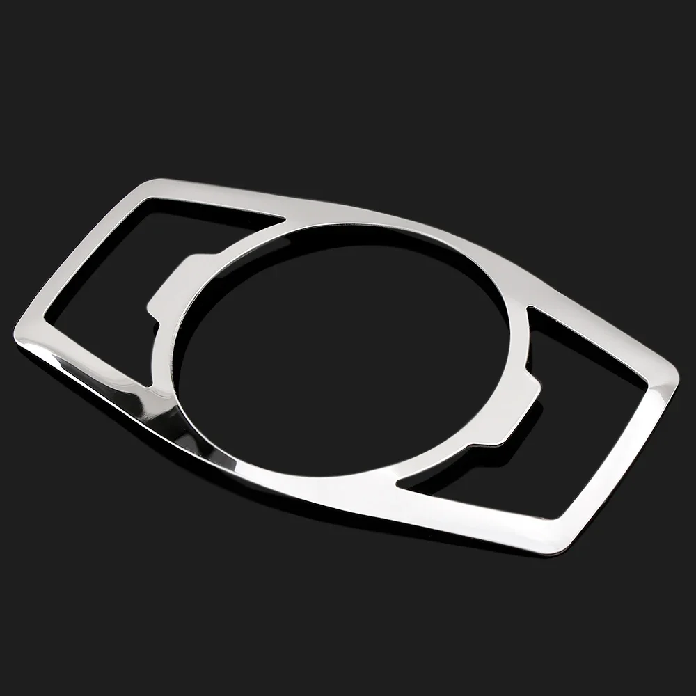 Stainless steel headlight switch cover stickers For Ford focus 3 MK3 MK4 KUGA Escape mustang 2015 Mondeo Fusion 2013-2016