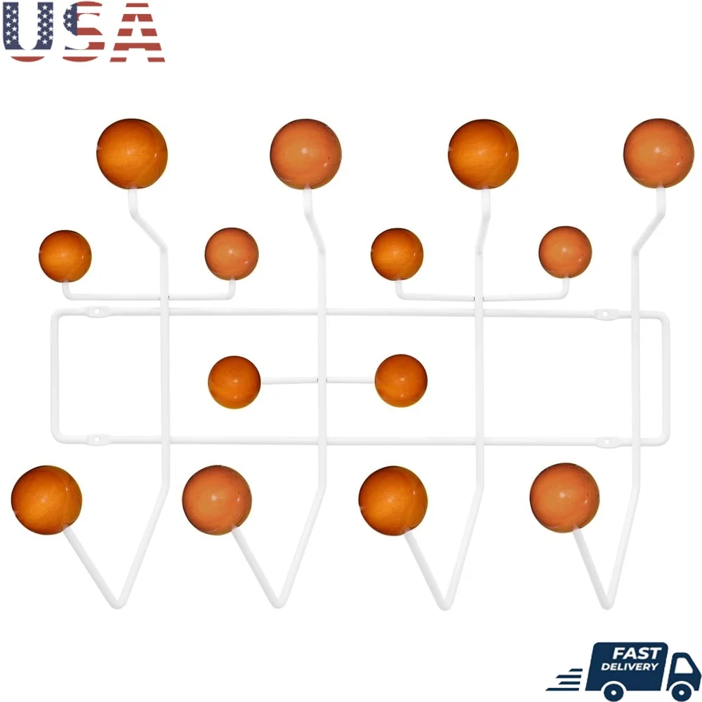 

Modern Wooden Iron Steel Coat Rack Colorful Fun Design Storage Organizer Coats Umbrellas Toys Free Shipping