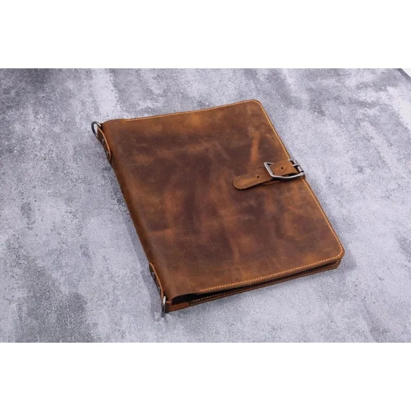A+Personalisierte A4-Skizzenblock-Hülle, Skizzenbuchhülle aus Leder für Strathmore Skizzenbuch-Skizzenblock 9x12 W06-LSN912B