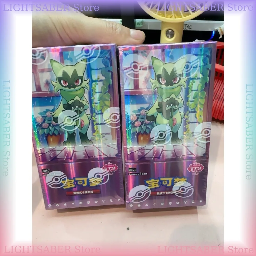 PTCG Pokemon Trading Card Games Gem Pack Vol.5 Collection Scarlet & Violet Pokemon Binder Holo Booster 4 Cards Per Pack view 4
