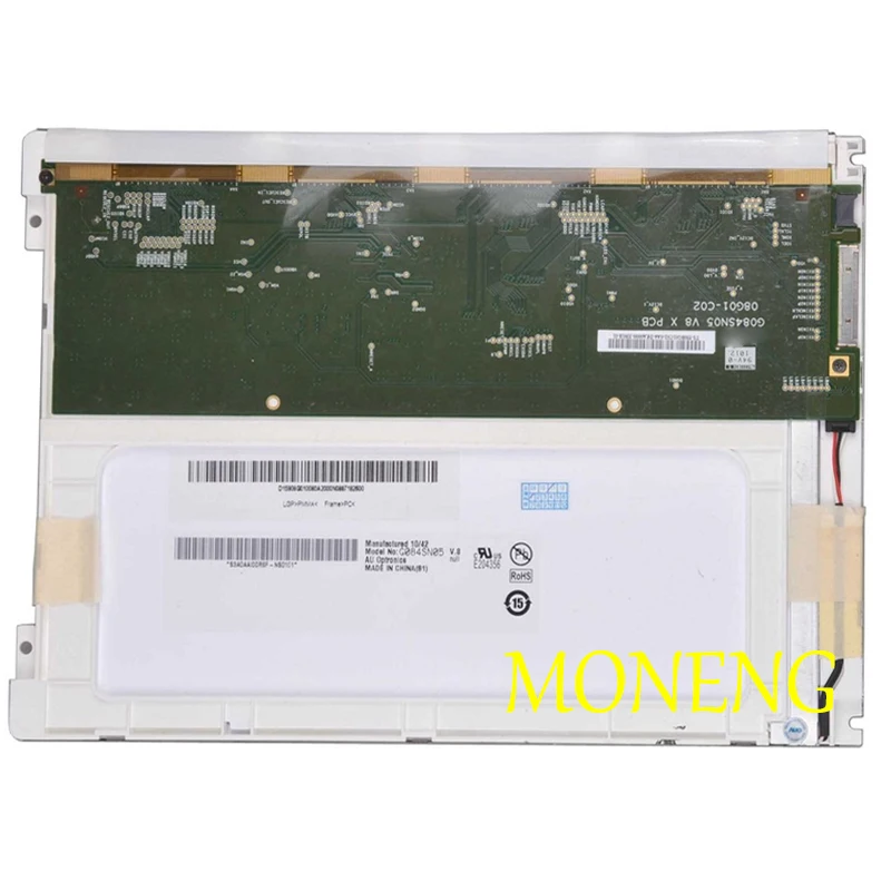 New Original  8.4 inch 800×600 LCD Monitor G084SN05 V1 G084SN05 V3 G084SN05 V4 G084SN05 V8 G084SN05 V9  SVGA 119PPI CCFL LCD