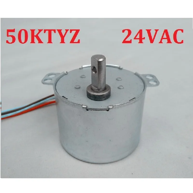 2 pz 50KTYZ 24V AC 6-8W 1, 2.5, 5, 8, 10, 15, 20, 30, 50, 80 100RPM, motoriduttore sincrono a magnete permanente