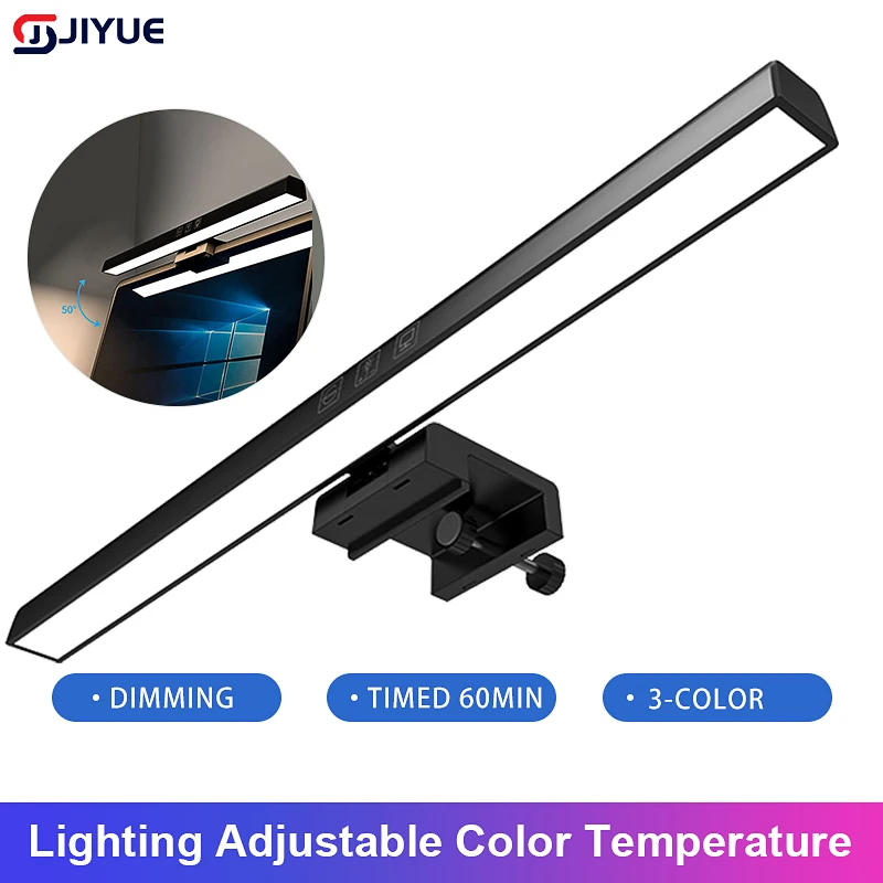 Eye-Care Desk Lamp 30cm 50cm Computer Screen Light Desk Lamp Laptop Hanging USB Light Table Lamp LED Monitor Light Reading Light