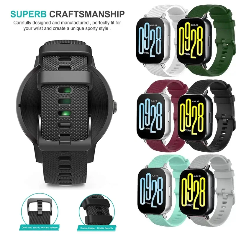 Watch Band For Xiaomi Redmi Watch 5 Active Strap Replacement Strap For Redmi Watch 5 Lite correa Watchbands Bracelet Belt 22mm image 4