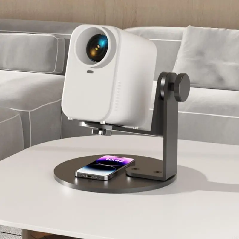 Adjustable 360Degree Rotating Projector Mount Heavy Duty Steel Construction 83CF