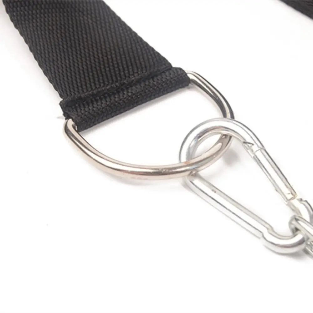 Adjustable Head Neck Harness Bodybuilding Neck Power Training Head Neck Training Ergonomic Design with Chain Weightlifting
