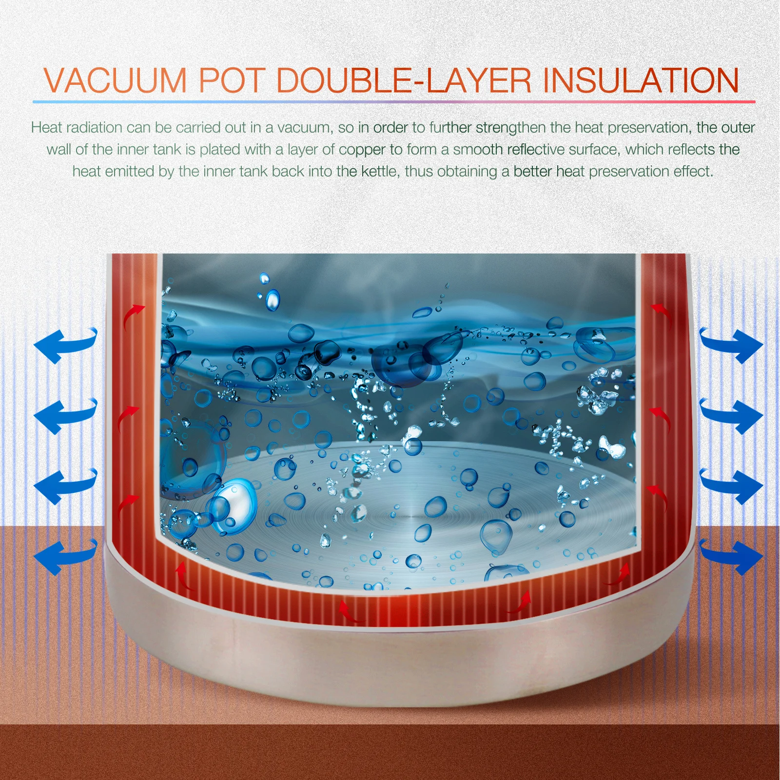 

thermal bottle stainless steel bottle vacuum pot insulated water bottle vacuum water bottle