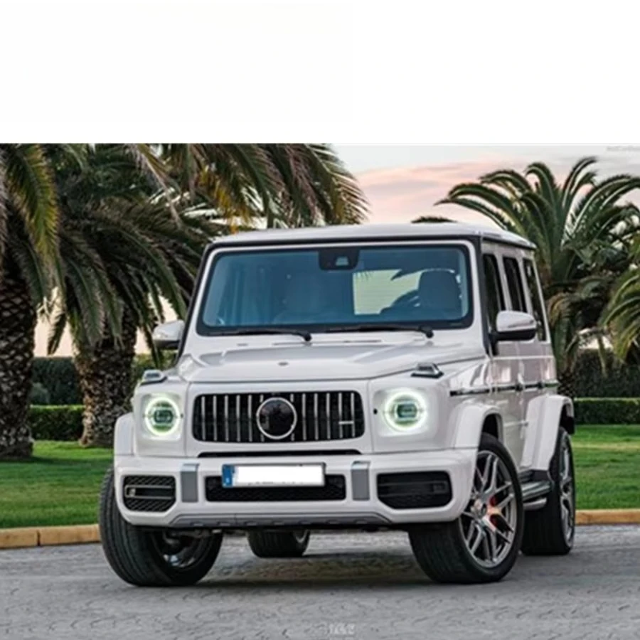 Plastic Material G Class W463 G63 G500 G350 Body Kit UPGRADE to W464 W463A G63 Old to New Car Body Kits Parts Bumper Lights Hood 5