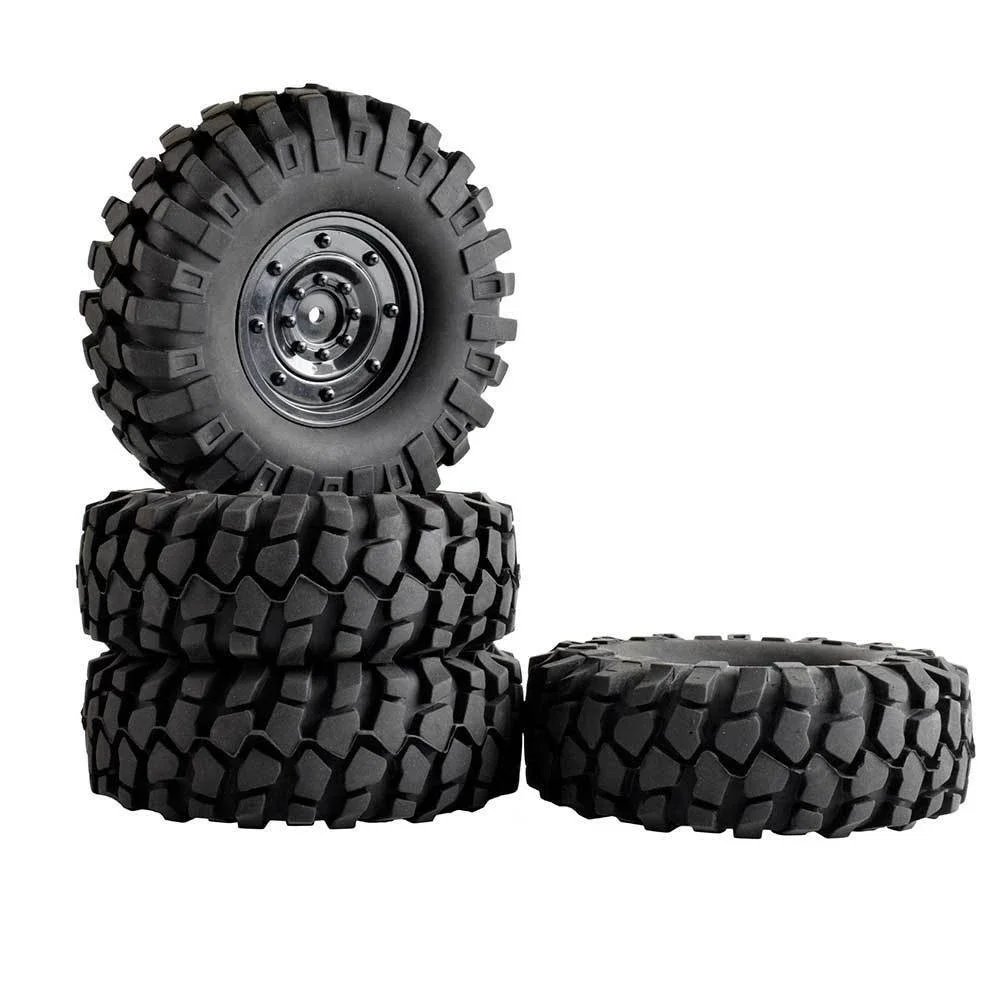 RC Rim56-7006L Rubber  Tires 108mm & Wheel sets RC 4WD Axial Rock Climbing