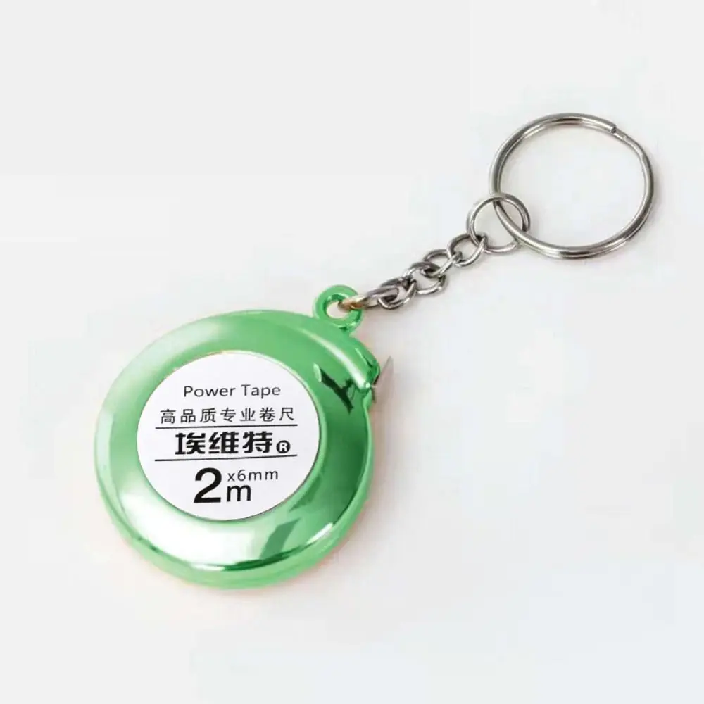 Pocket Roulette Retractable Ruler Mini Delicate Measure Tape Keychain Multipurpose Keychain Tape Centimeter