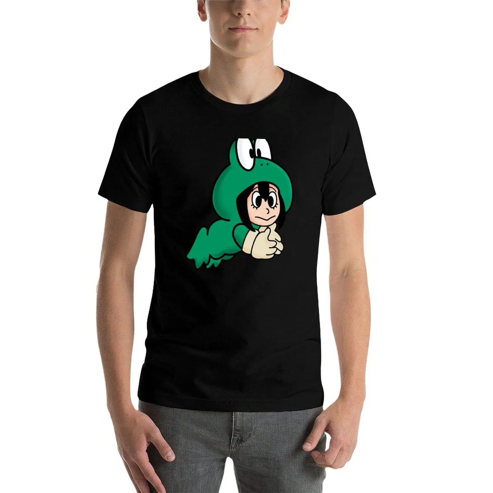 Froppy MB3 تي شيرت مضحك تي شيرت رجل تي شيرت الرجال 100% القطن الفاخرة العلامة التجارية تي شيرت
