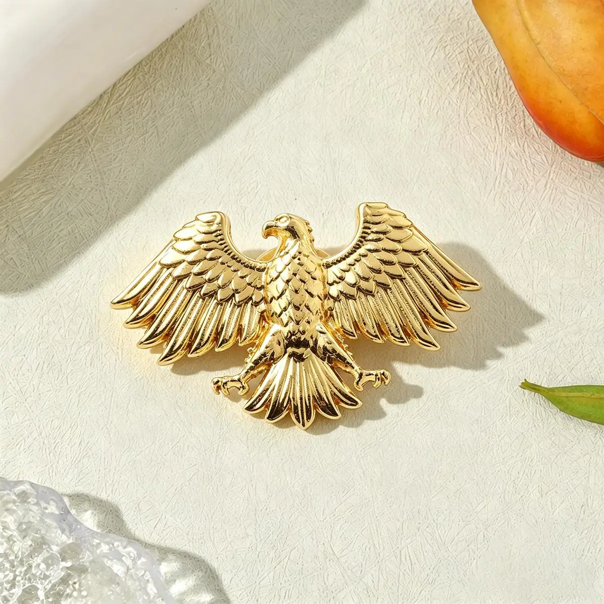 Retro Elegant Eagle Enamel Brooch Cartoon Funny Backpack Lapel Metal Badge Cosplay Clothing Jewelry Accessories Gift For Friends