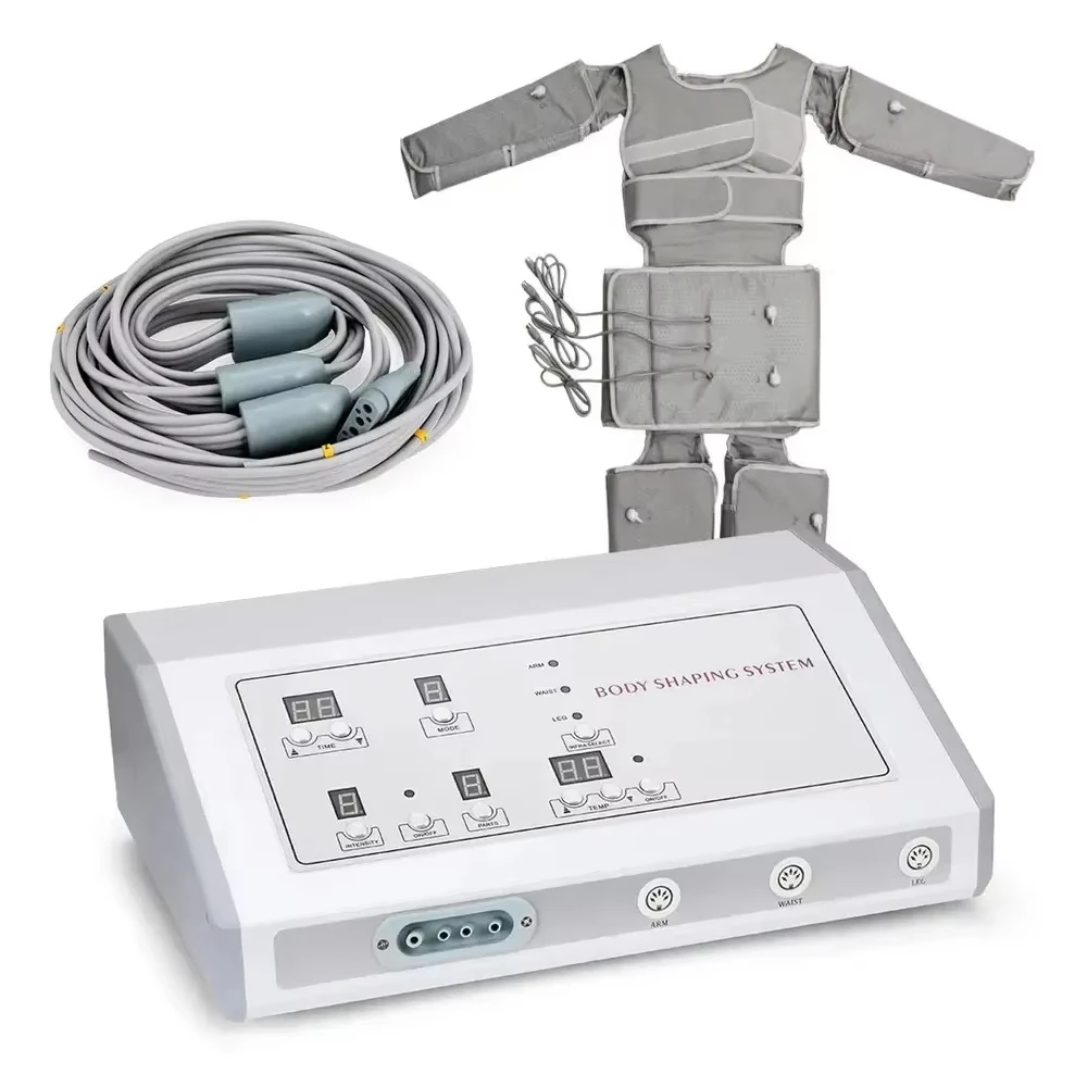 

Professional Air Pressure Massage Heating Body Slimming Full Body Conjoined Negative Body Shaper Massage Device for Spa