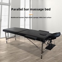 Portable Multifunctional Massage Bed Folding  Beauty Massage Push Back Bed Inspection Health Examination Bed