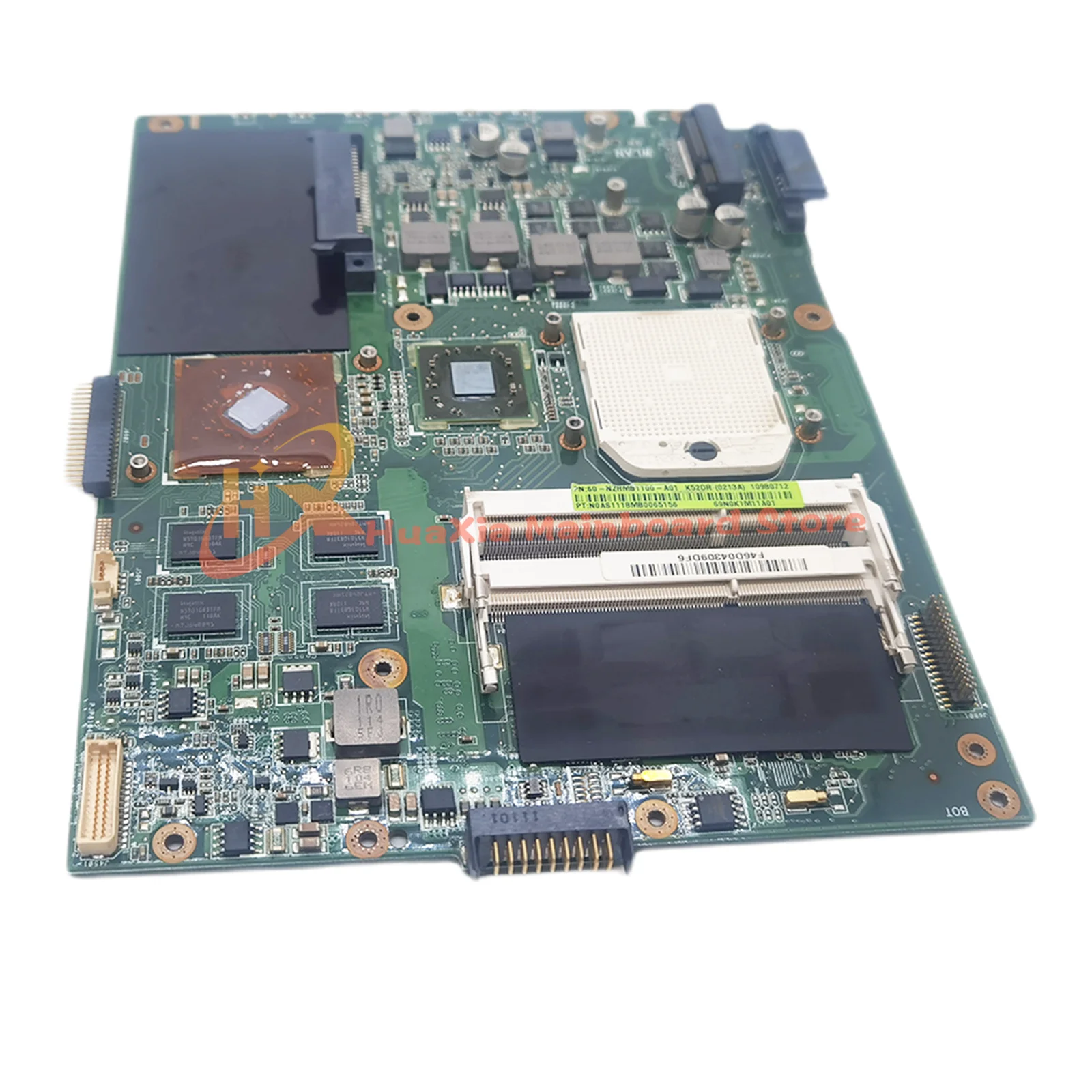 Kefu-Asus,k52dr,k52dy,k52de,x52d,a52d,amd,pm互換のラップトップマザーボード,i3,i5,テストOK