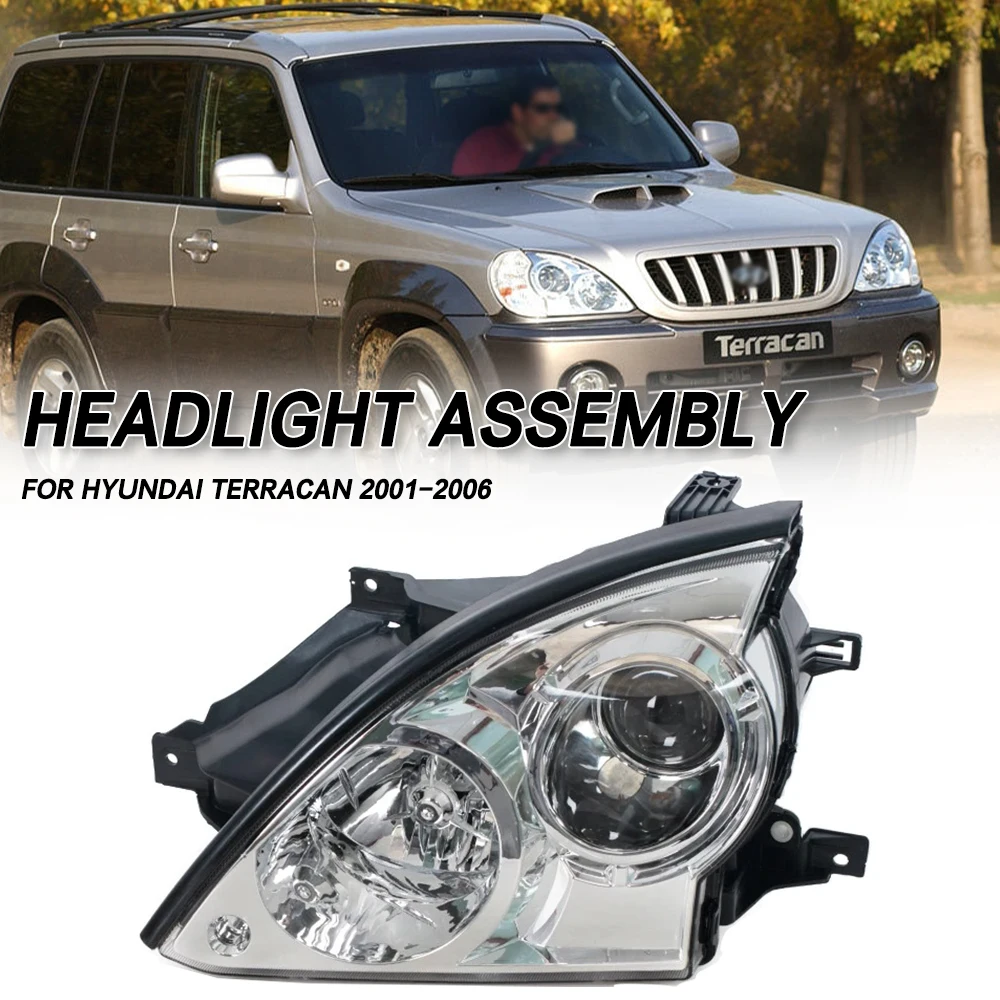 

Left/Right Side Headlight driving lamp DRL running light For Hyundai Terracan 2001 2002 2003 2004 2005 2006