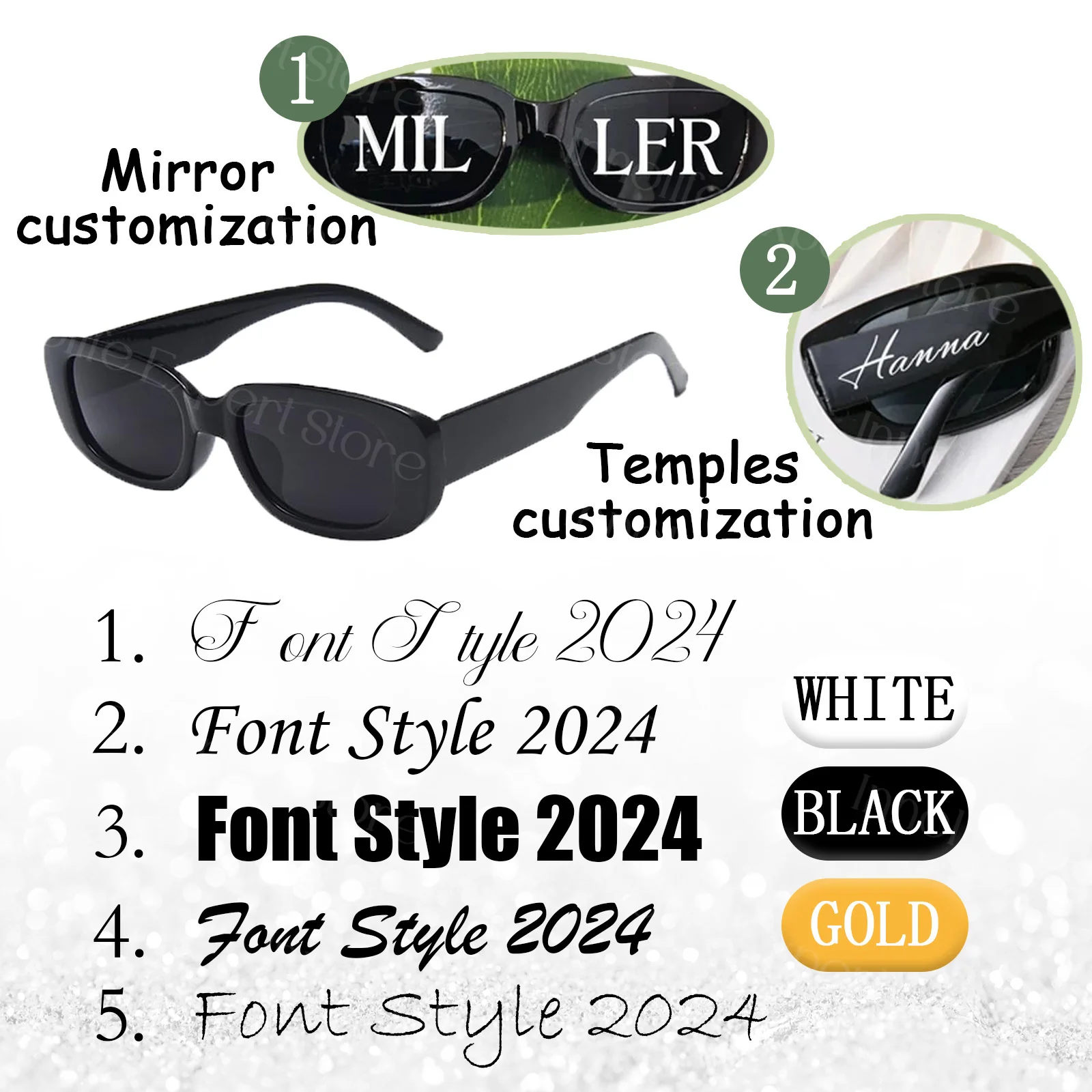24-200Pcs Customizable Wedding Sunglass Retro Vintage Sunglasses Personalization Bridal Party Favors Custom Party Sunglasses