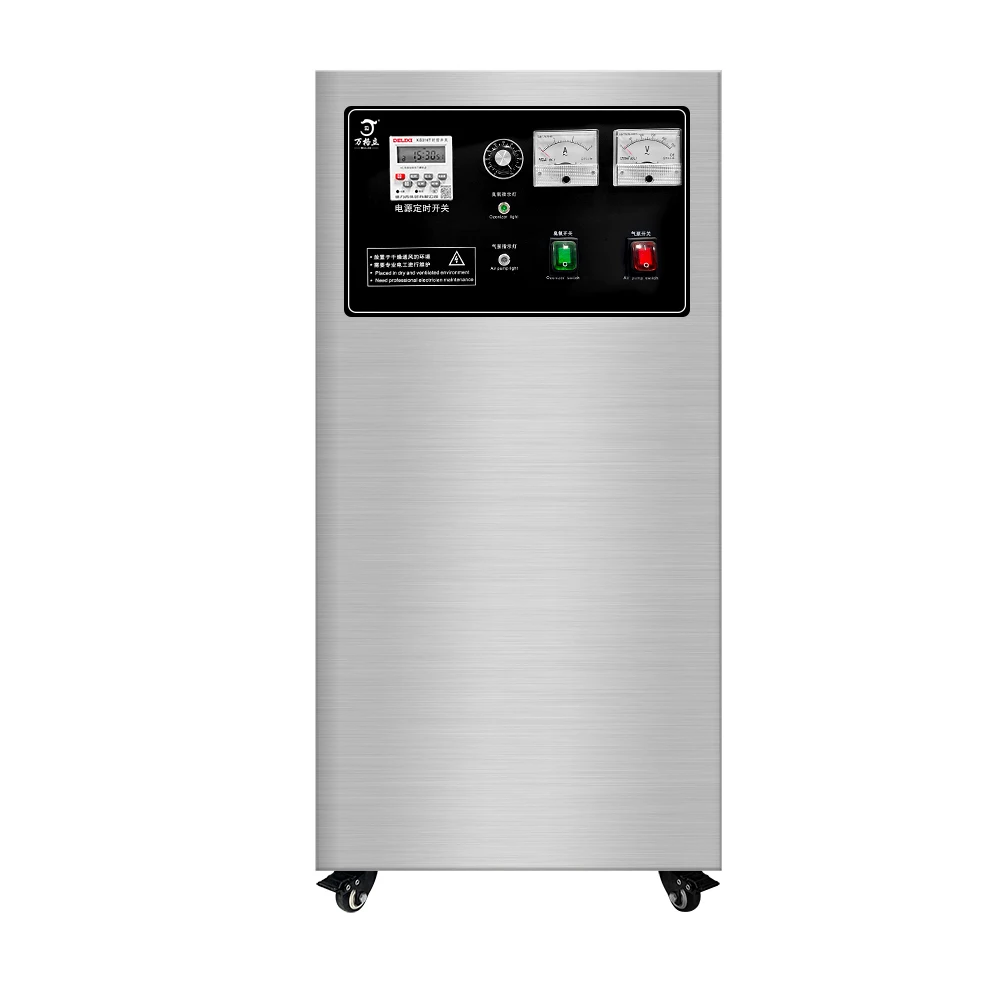 High Flow 30g/h Air Source Ozone Generator Machine Commercial Industrial Use Dual-Purpose Air Purification and Water Treatment