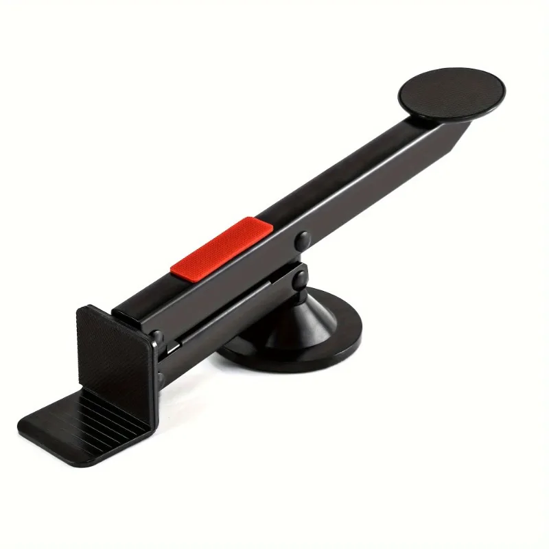 Heavy-Duty Metal Door Lifter 360° Rotation Lever-Activated Door Panel Elevator Installation Aid for Simplified Door Installation