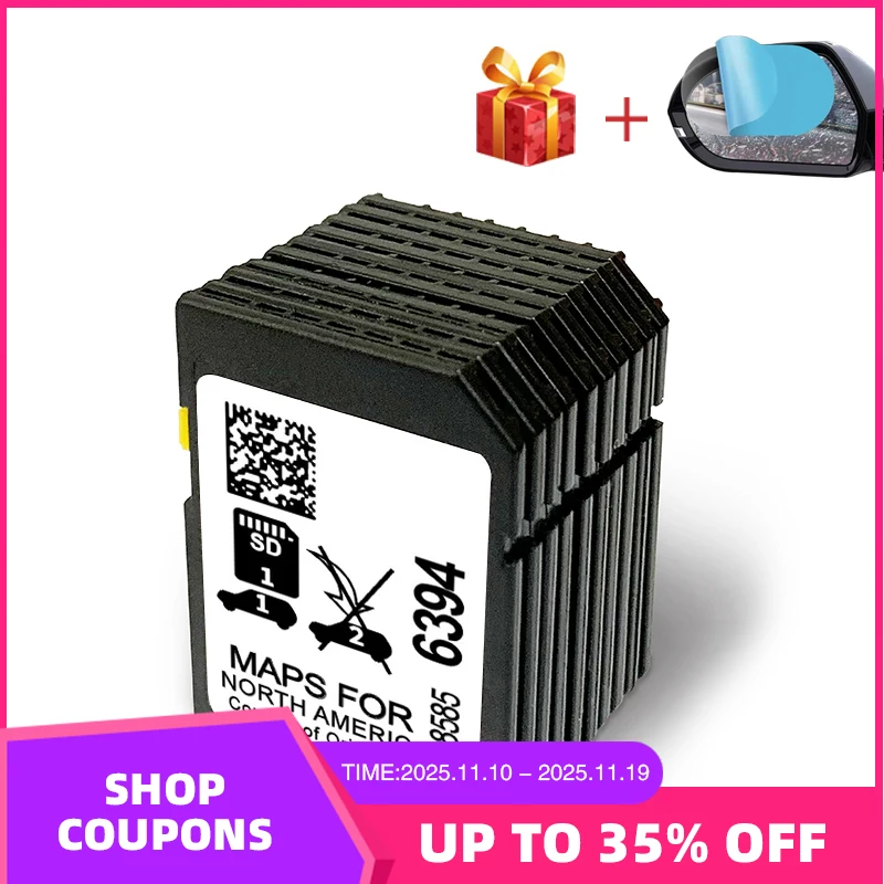 

for Buick Envision Cadillac CT6 Chevrolet Bolt SD Card 32GB 2024 GPS Navigation North America Map