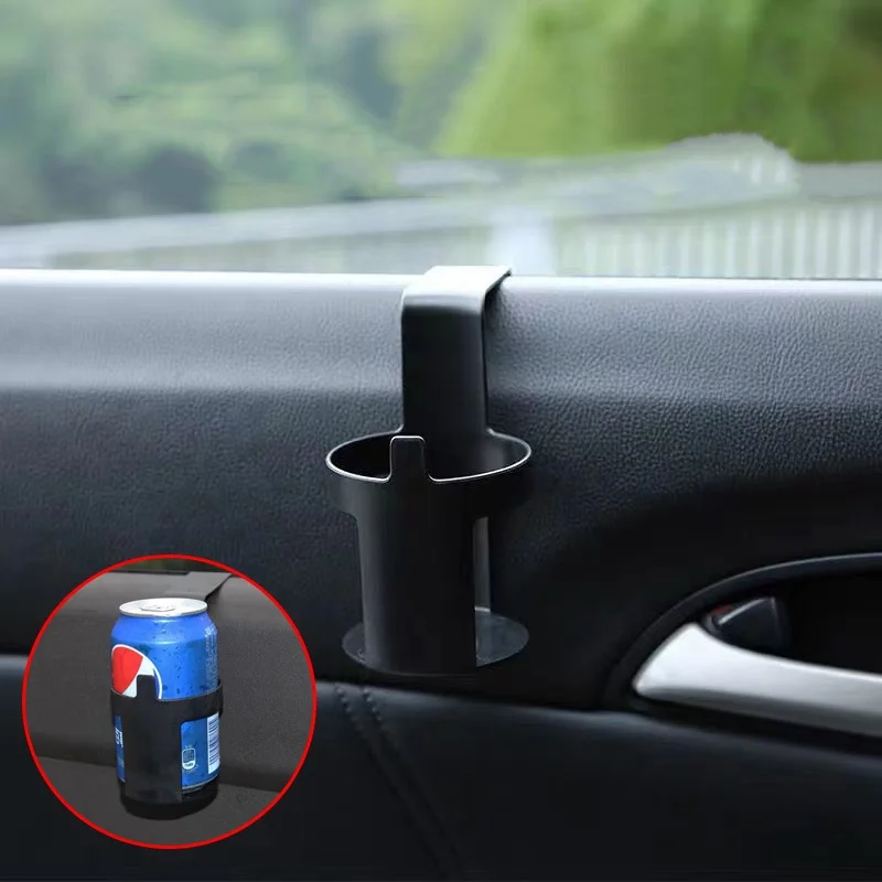 NEW Universal 2PCS Car Truck Door Cup Holder Window Hook Mount Water Bottle Cup Stand Auto Interior Supplies Accessories