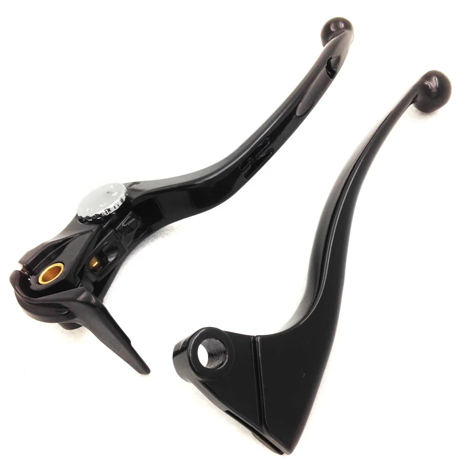 

Brake Clutch Handle Levers For 2005 2006 Kawasaki Ninja ZX 636 / ZX6R / ZX6RR 05-09 Motorcycle Billet Black / Chrome