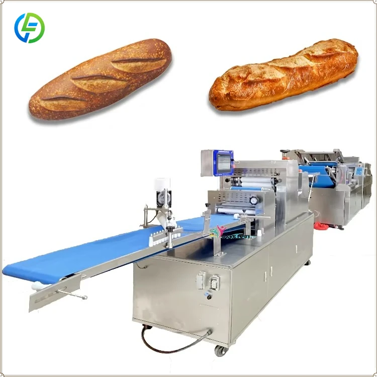 High Efficient Commercial Stainless Steel Automatic Sourdough Long Loaves Baguette French Bread Machine FL Customized