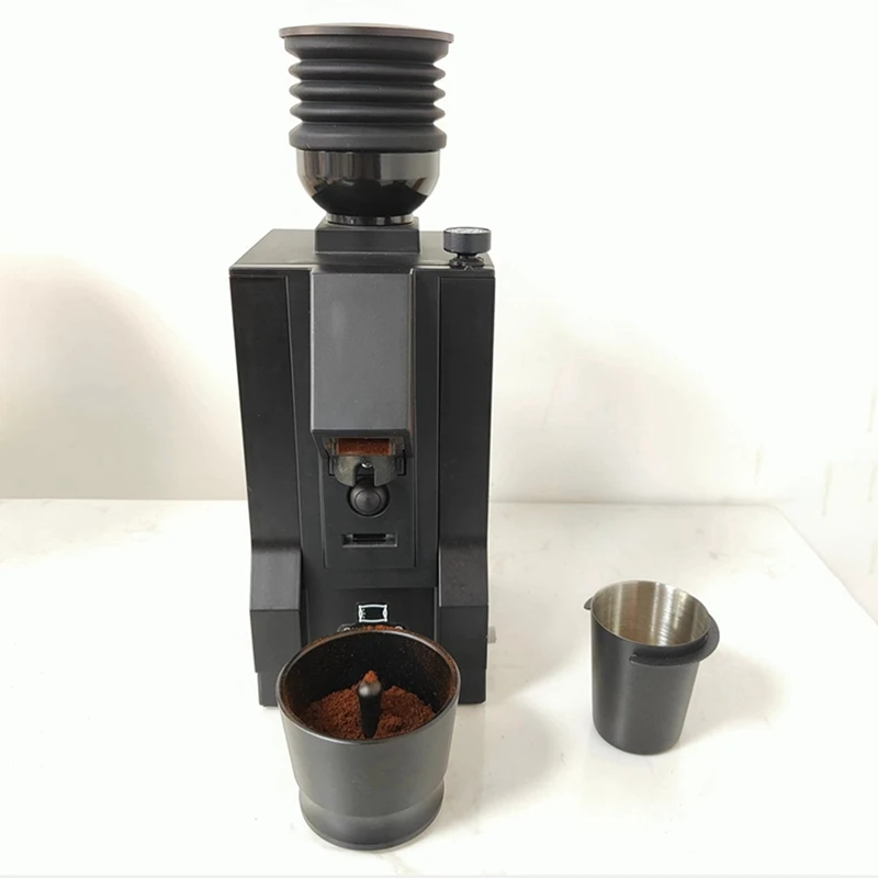 1 PCS Coffee Grinder Single Dose-Hopper Bean Grinder Silica Gel Coffee Grinder Bean Bin Blowing Cleaning Tool