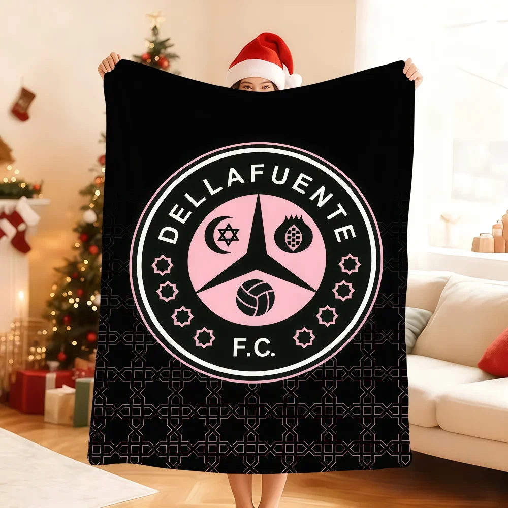 Classic Luxurious D-Dellafuente F-FC Energetic Blanket For Soft Throw Blanket for Picnic Bed Sofa Home Bedroom Warm Comfortable
