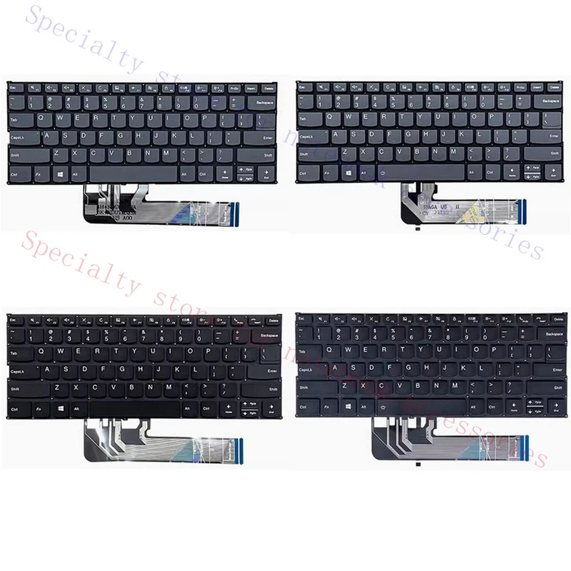 A+  New For Lenovo Thinkbook 14IIL K4e-IML E4-IIL V340-14 6-14IIL Laptop Keyboard