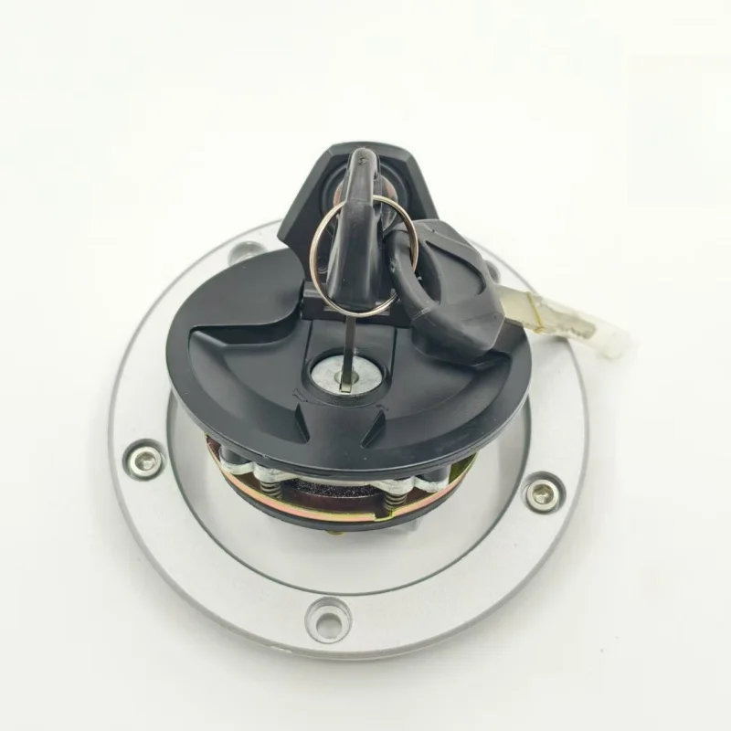 The Key Switch Fuel Tank Lock Seat Lock Kit for Kawasaki EN 650 Vulcan S 650 2014-2022 Full set of accessories