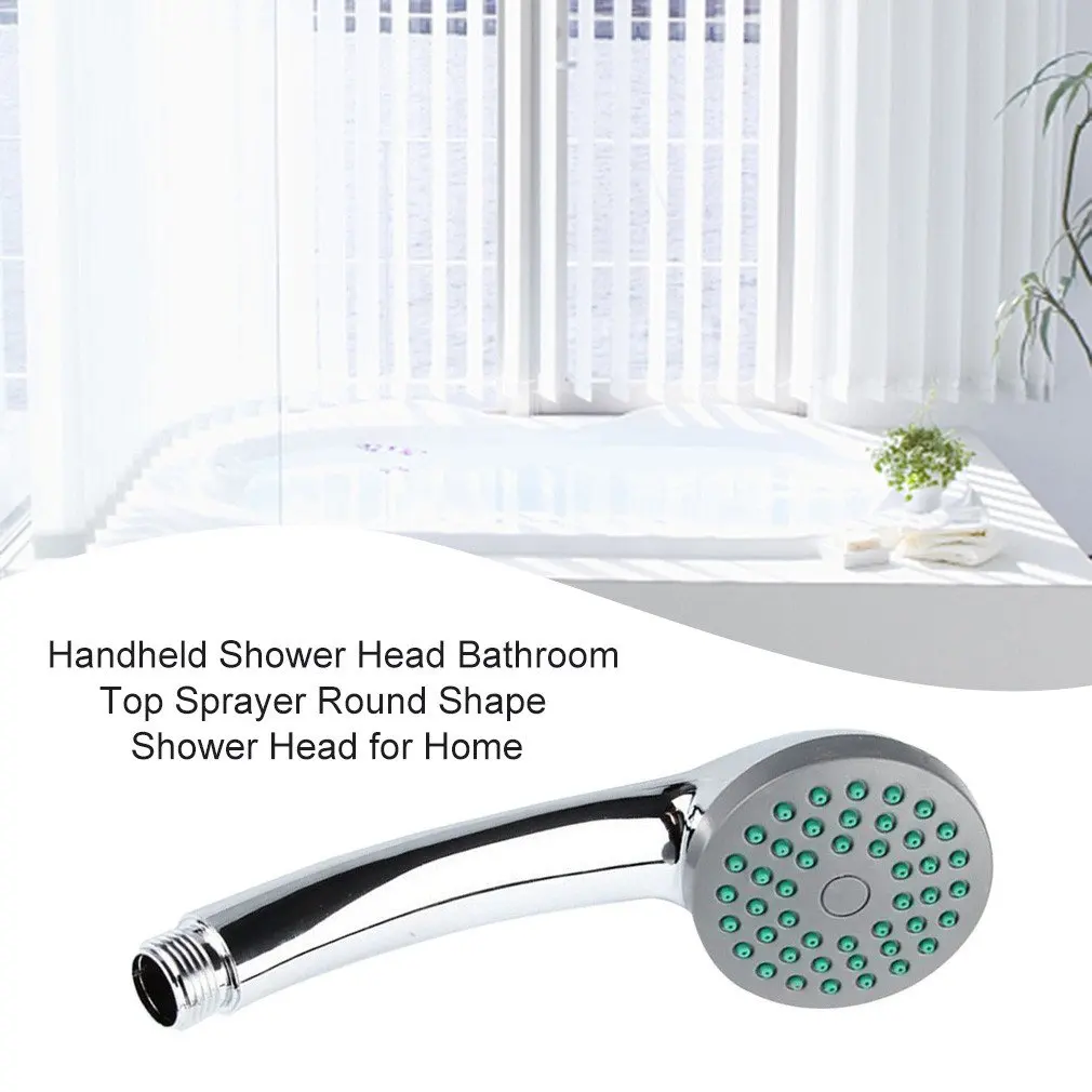 Soffione doccia portatile Gypsophila a funzione singola pratico spruzzatore superiore per bagno fornitura domestica soffione doccia rotondo accessori per il bagno