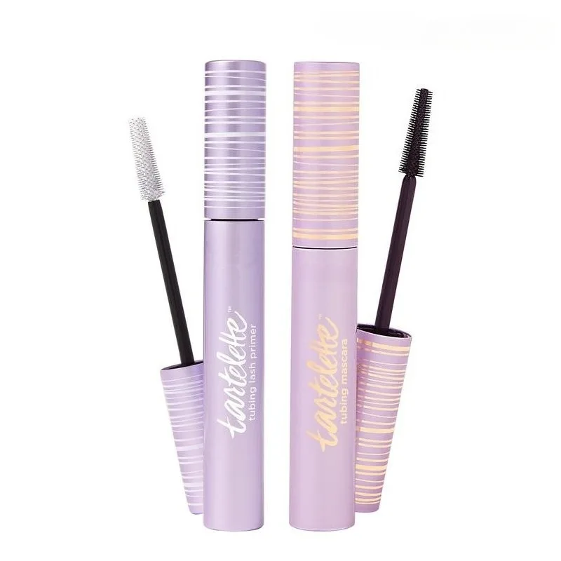 Black Lengthening Mascara Natural Volumizing Curling Eyelashes Smudge-Proof Waterproof Clump-Free Gentle Care Black Mascara 5ml