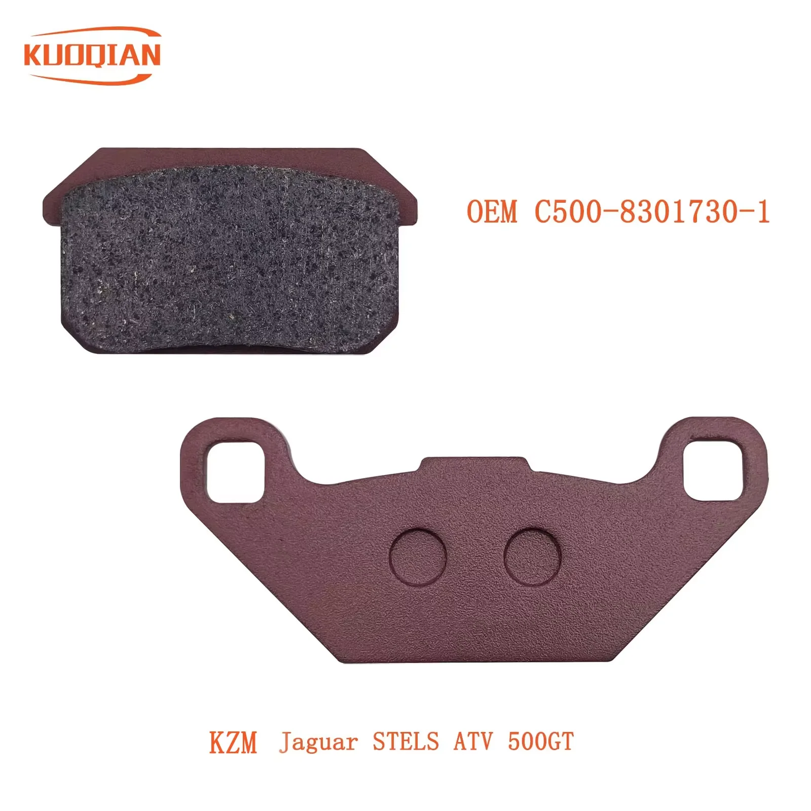 Front and Rear Brake Pads 32176 C500-8301730-1,LU018658 For LH 260 300 KZM Jaguar STS STE-LS Leopard ATV 500GT Quad Parts