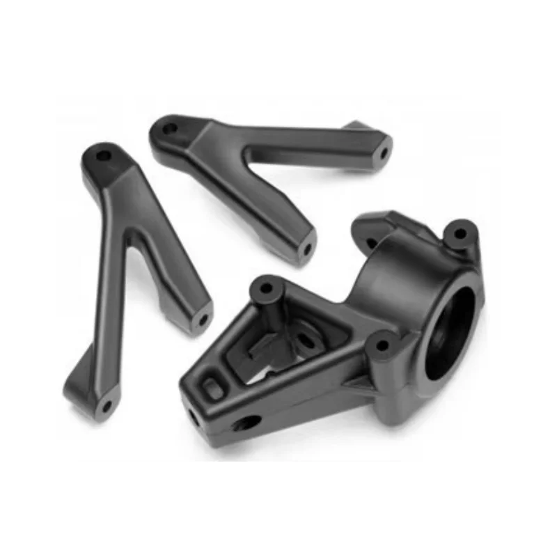 Kunststof voor- en achterwielnaafdraagset voor 1/5 schaal HPI KM Rovan Baja 5B 5T 5SC