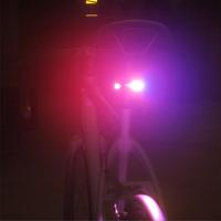 Tail Light High-brightness Red And Blue Warning 5 Lighting Modes Led Lamp Beads Warning Lights Mountain Bike Taillights