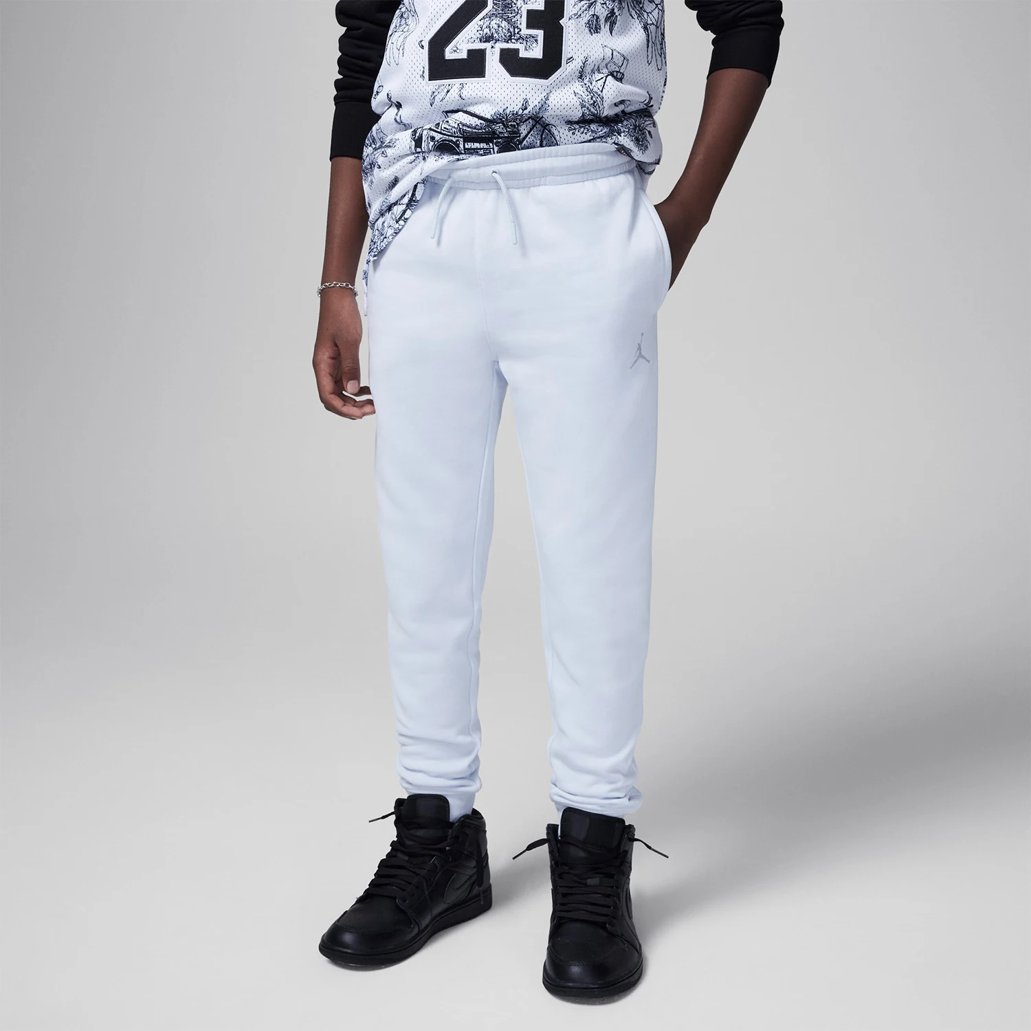 

Nike Authentic Jordan Big Kids Sports Outdoor Knit Warm-Up Pants HQ7089-043