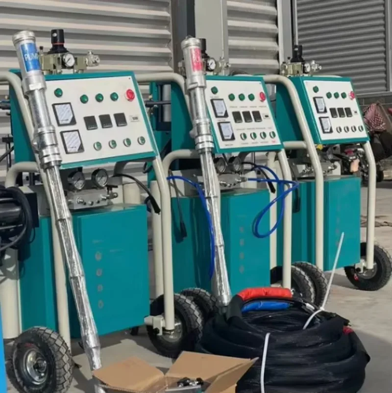 Hightop Polyurethane 7.5kw Cnmc-E3 Spray Foam Machine 380V 3 Phase or Single Phase 220V 50Hz/60Hz