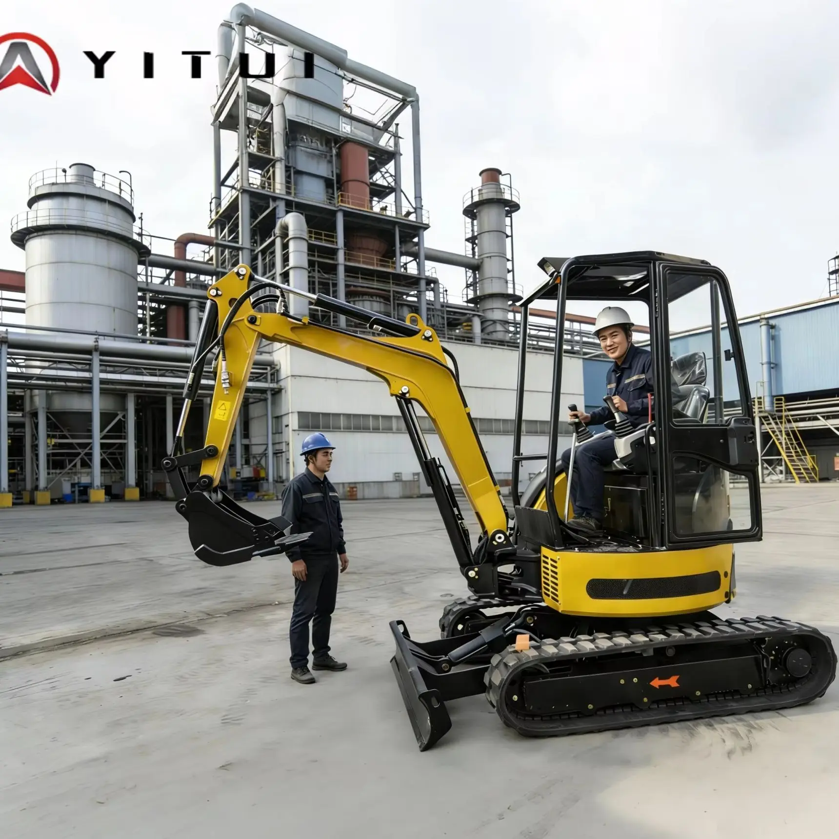 

Мини-экскаватор 3,5 т с двигателем Kubota, модель 2026 года, индивидуальная комплектация, простое управление, стандарт Евро-5, многофункциональный, с длительным сроком службы