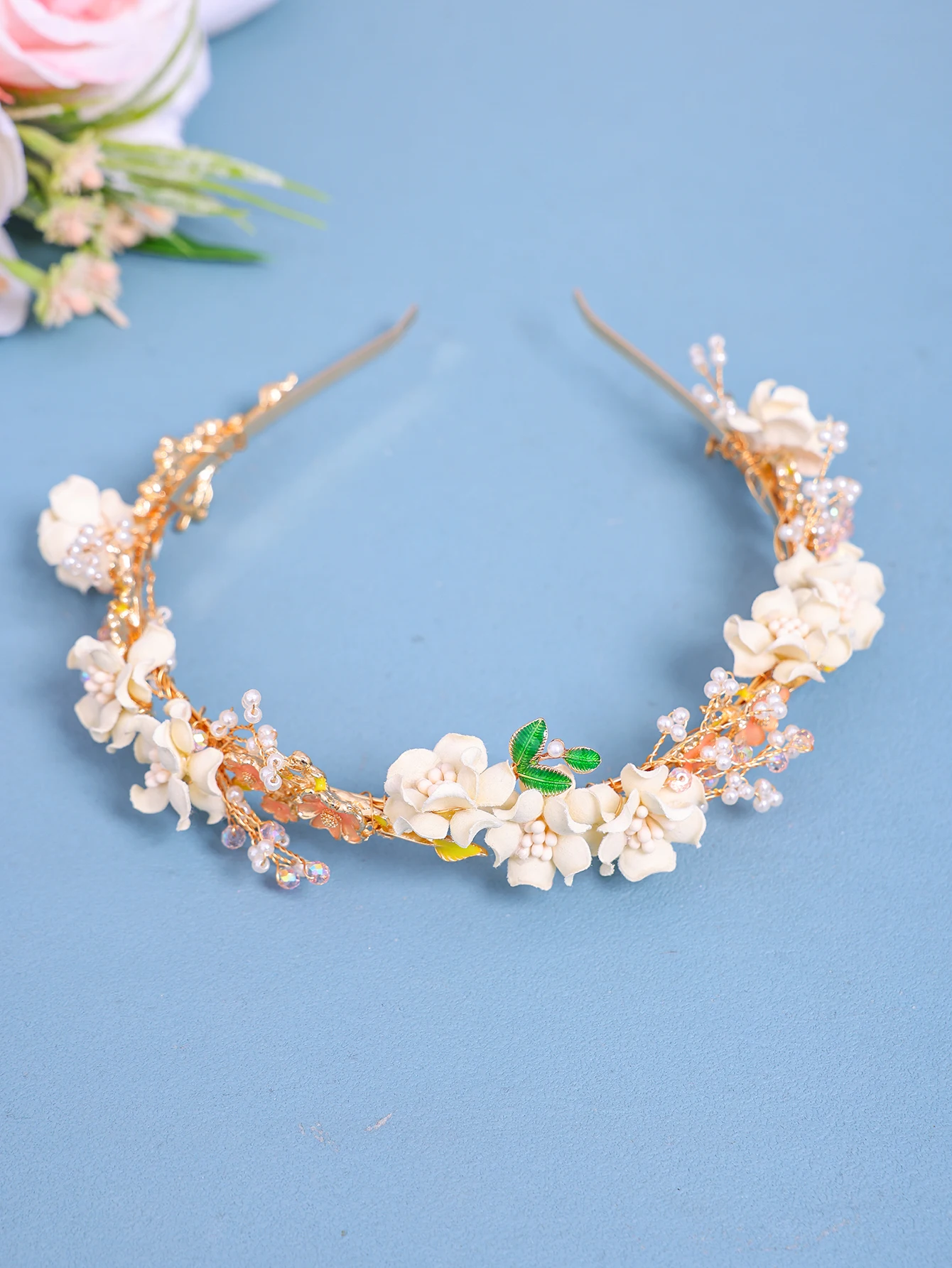 1 pezzo di splendide fasce per capelli copricapo da sposa accessori per feste casual