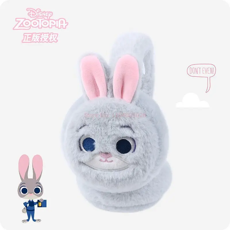 Zootopia Judy Hopps Nick orejeras de felpa de dibujos animados cálidas para niños y adultos accesorio de moda de invierno Judy adecuado para exteriores